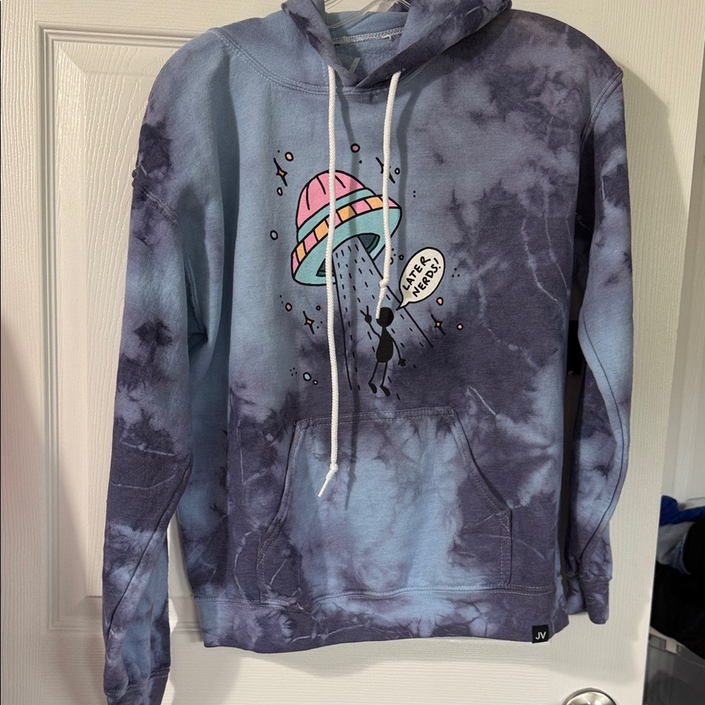 Jac Vanek Multicolor Tie-Dye Hoodie